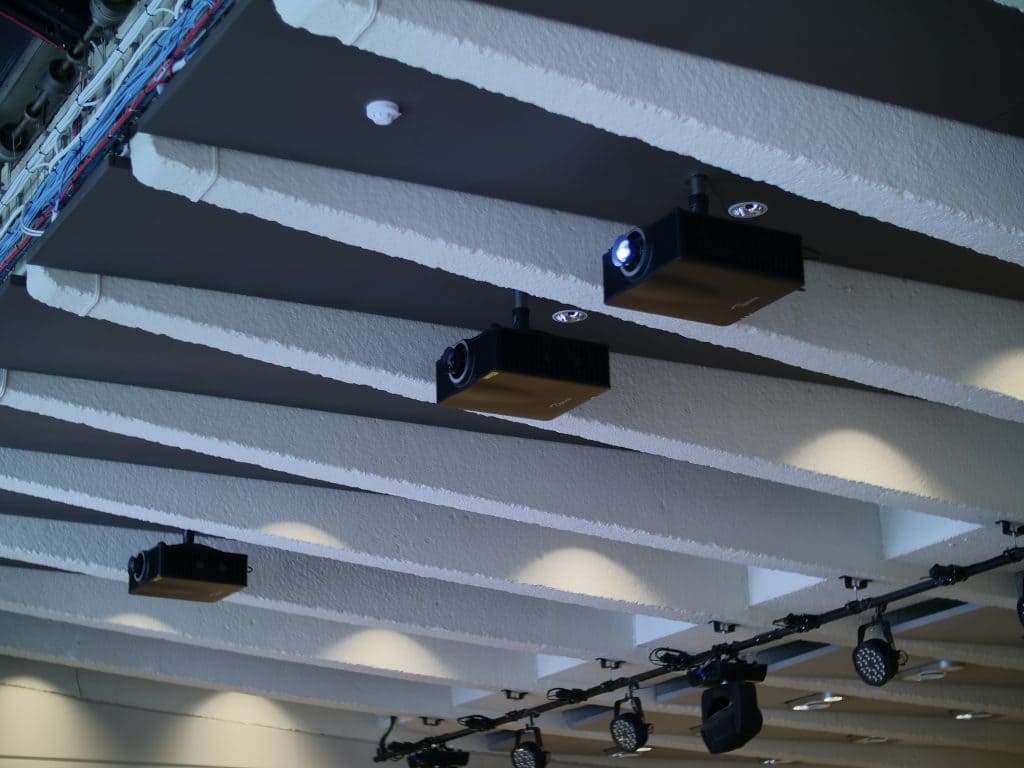 Great Hall Case Study Projectors