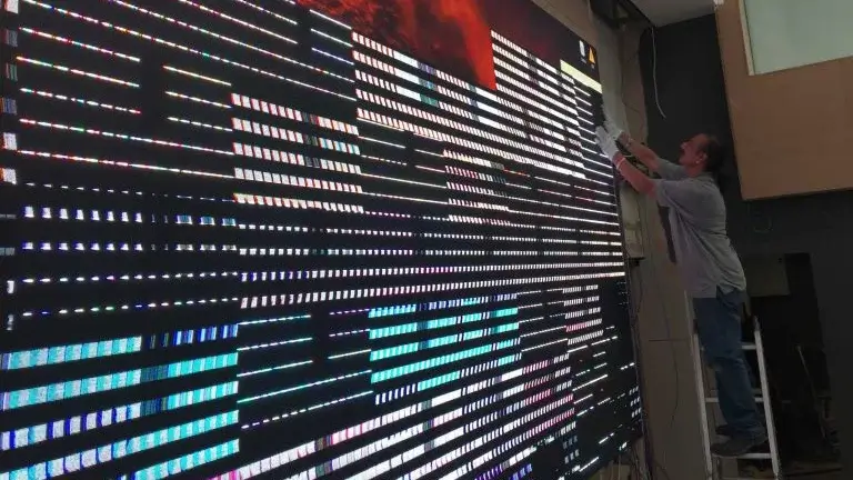 ClearVC Engineers Building Serif's Video Wall